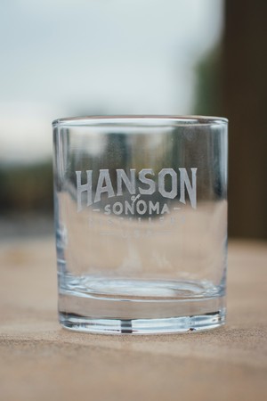 10oz Hanson Engraved Old Fashioned Glass
