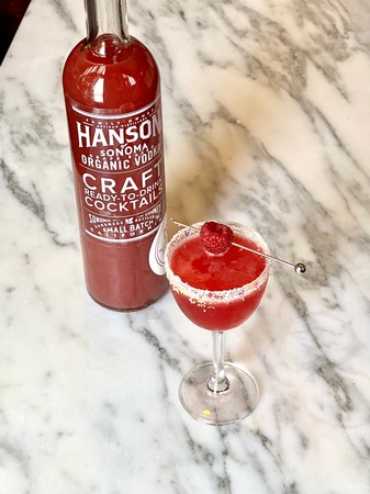 Pre-Batched Raspberry Cocktail